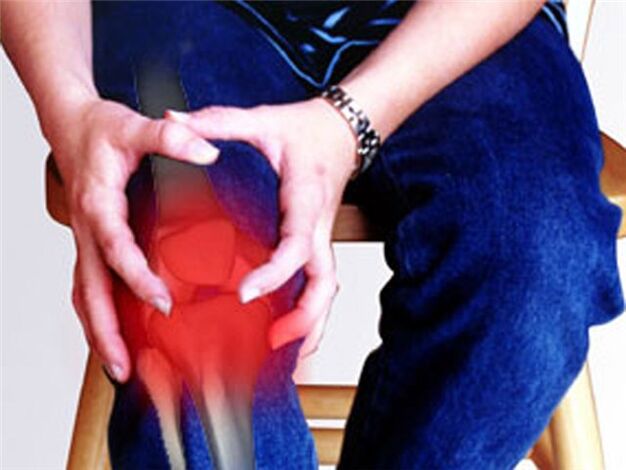 Knee pain is caused by a pathological process