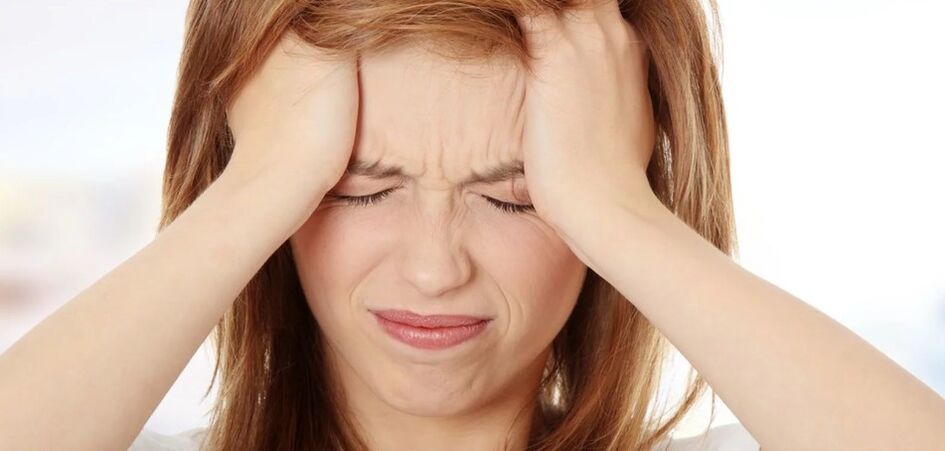 Migraines are a consequence of osteonecrosis